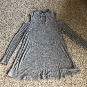 A. Byer long sleeve, cold shoulder top